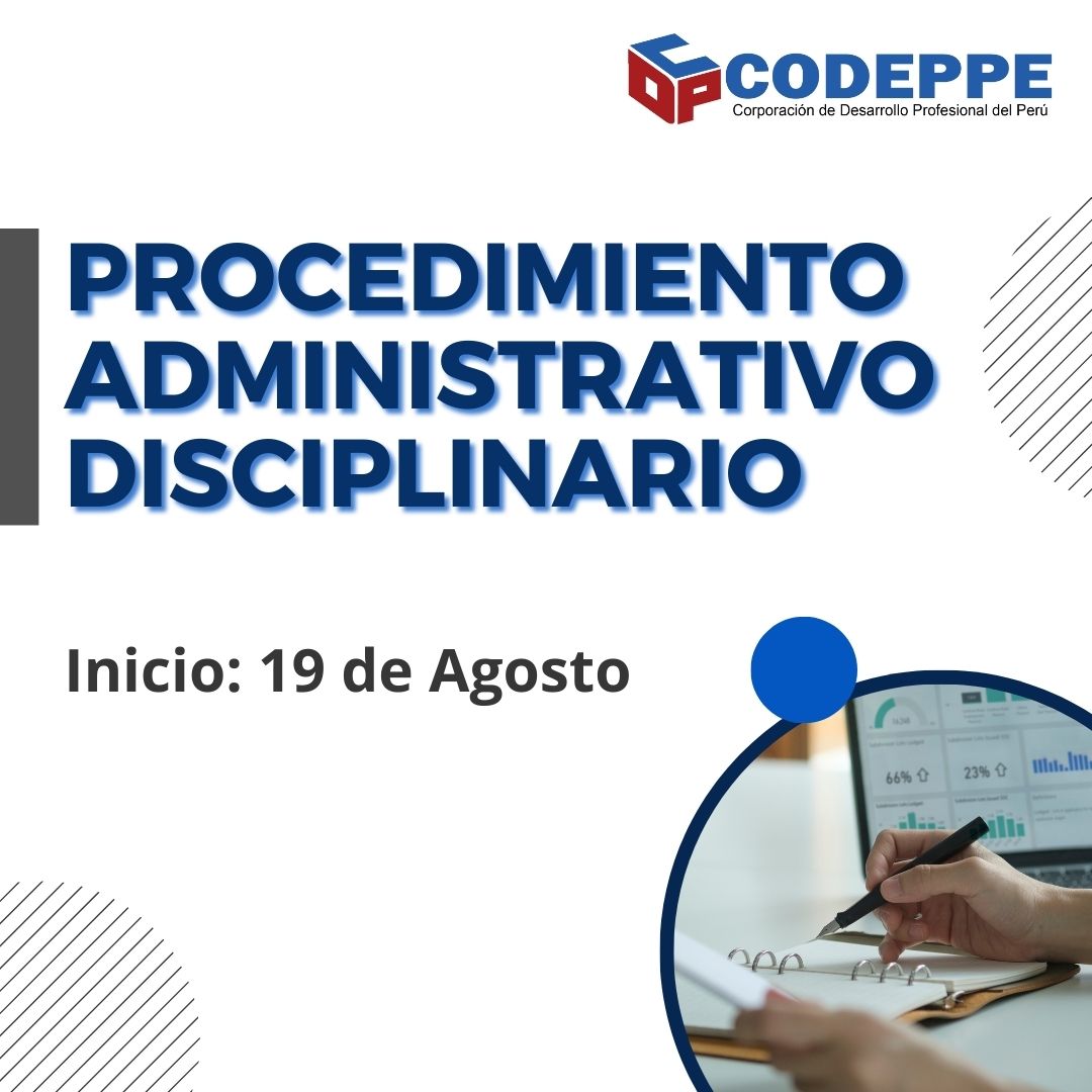 PROCEDIMIENTO ADMINISTRATIVO DISCIPLINARIO - AGOSTO 2024